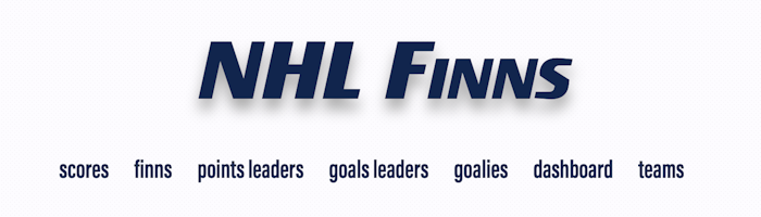 NHL Finns site